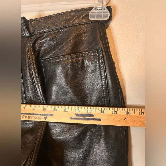 Genuine leather pants - Picture 6 of 14